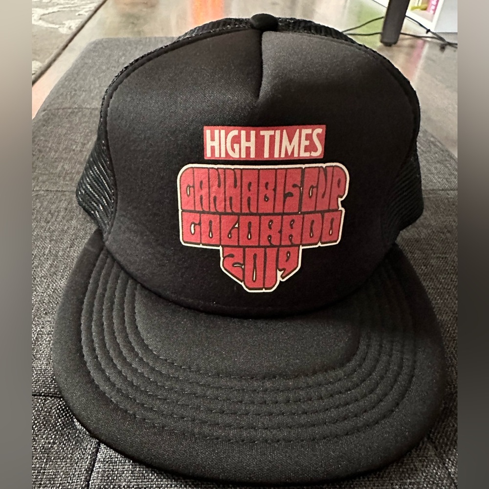 High Times cannabis cup Colorado 2019 trucker hat toys